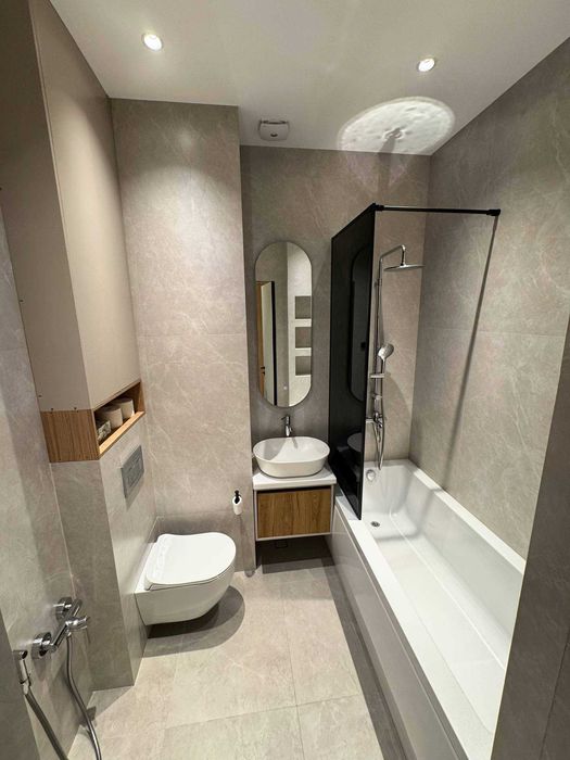 PARKWOOD/ 3 Ком/ Качественный ремонт/ вид двор фонтан/ Техника Bosch