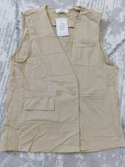 Летняя желетка женская