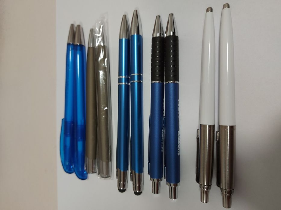 Пластмасови химикалки, Алуминиеви, Метални и Химикалки Parker