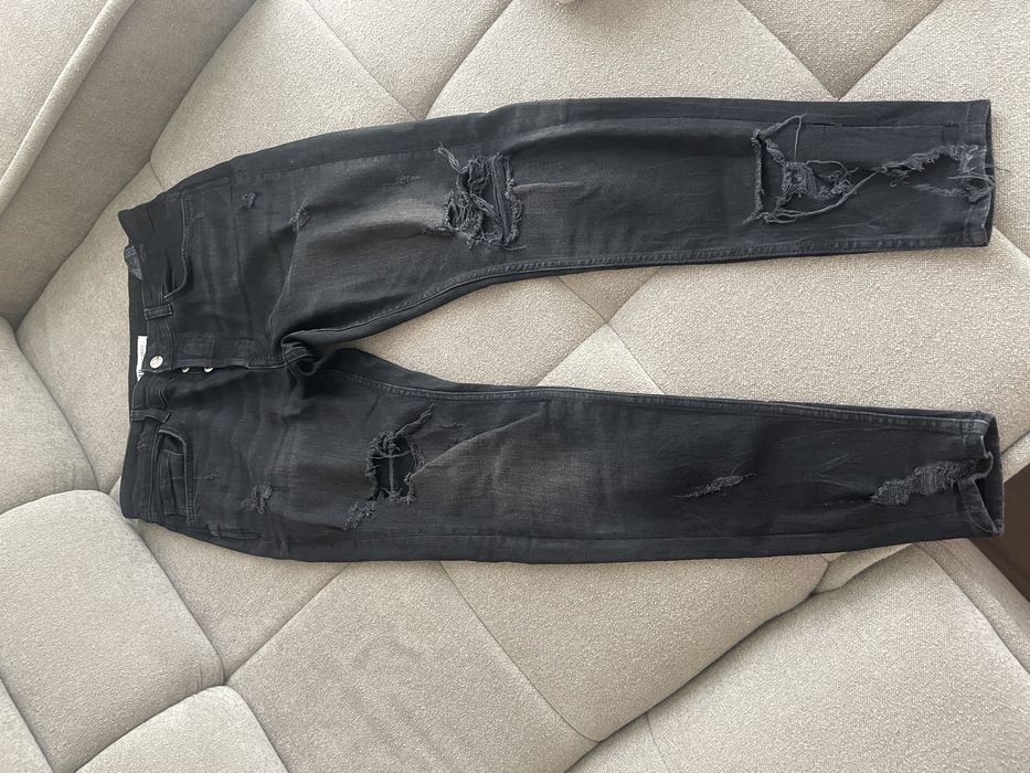 Мъжки дънки zara 42 номер skinny еластични