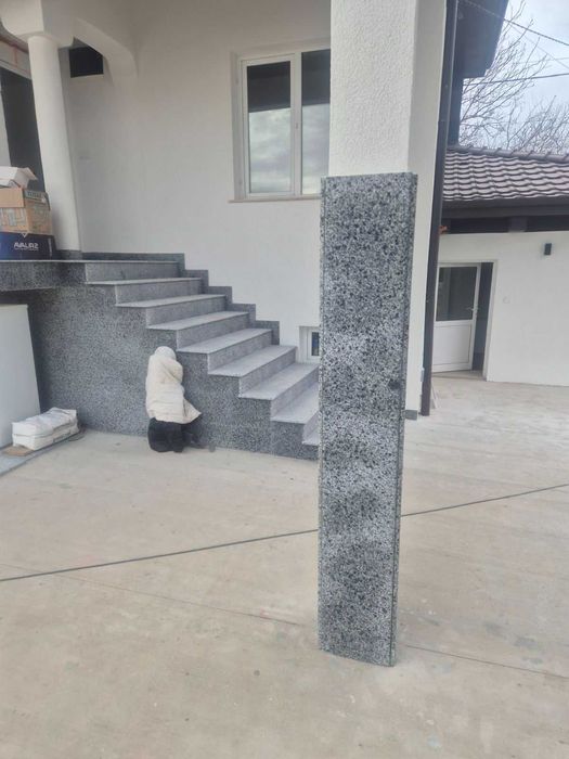 Промоция - Стъпало + Чело от Гранит полиран - 21 Евро. комплект с ДДС