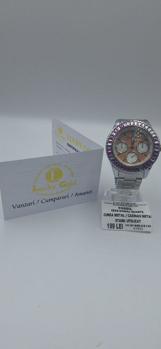 Ceas Fossil Quartz Garantie/Factura #47933