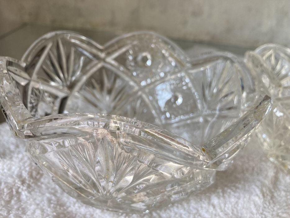 Салатницы хрустальные
