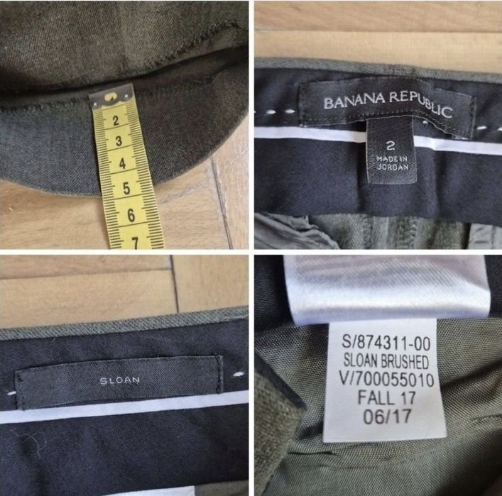 Pantaloni Damă, Banana Republic - Model Sloan Brushed - 2 (US) / 34 XS