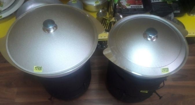 Казаны чугунные,  алюминиевые