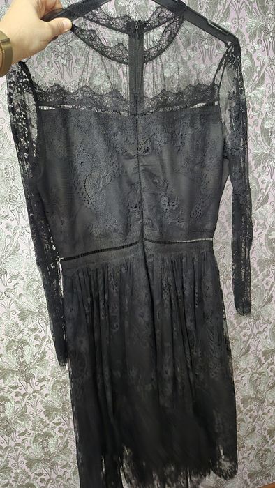 Платье вечернее чёрное