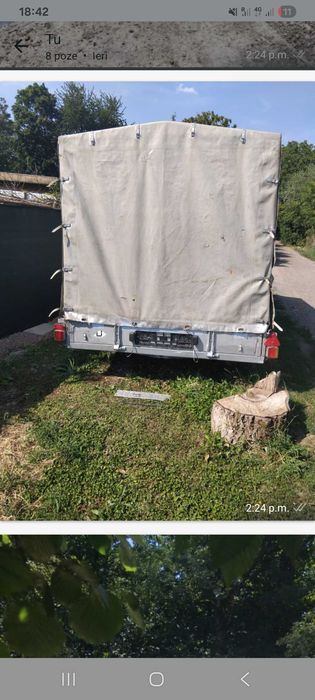 De vinzare remorca