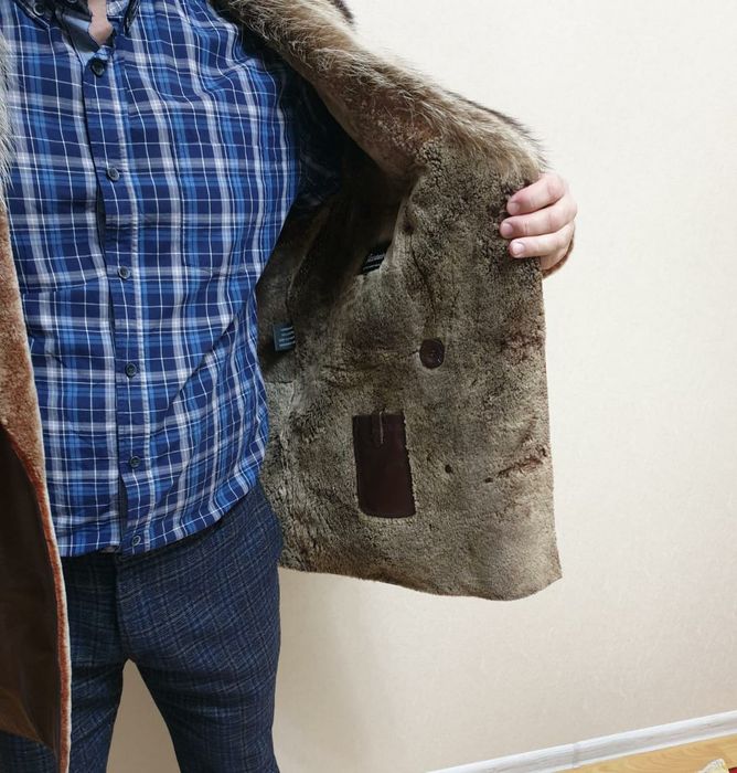 Продам мужскую дублёнку