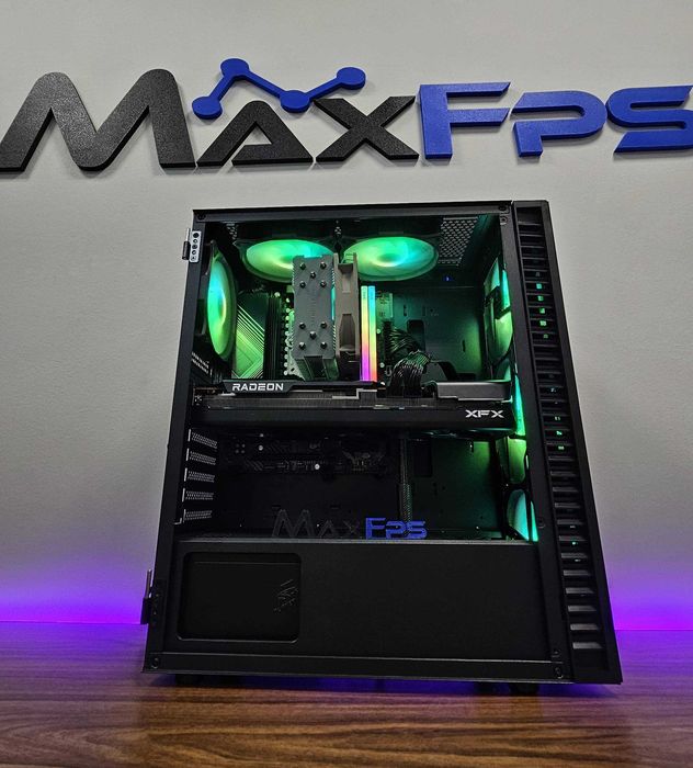 Чисто нов! RX 9070 16GB, Ryzen 9600X, 32 GB RAM Геймърски компютър!