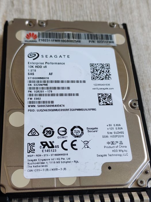 серверный SAS HDD Seagate Enterprise 1.8TB 10K
