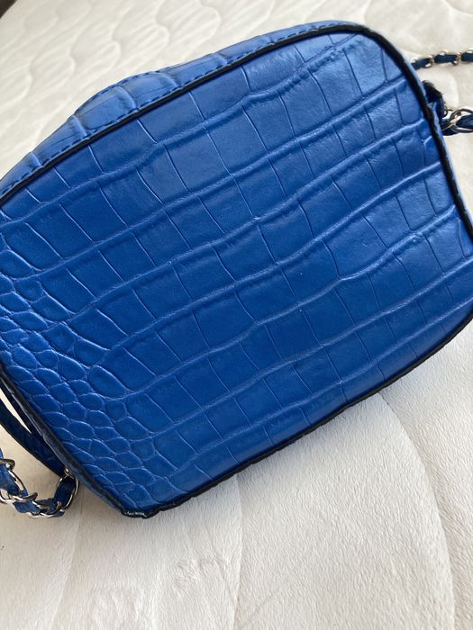 Чанта Stradivarius синя