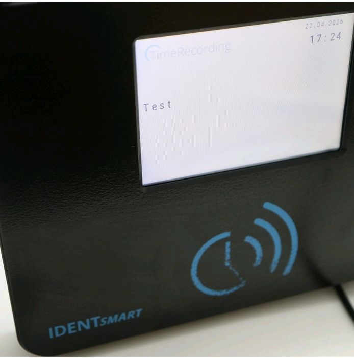IDENTsmart ID800 dispozitiv electronic de pontaj cu brelocuri RFID contactless monitorizare acces personal