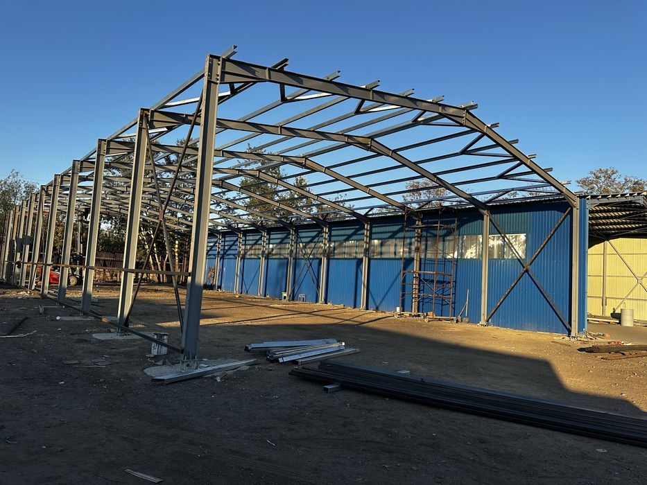 Structuri hale metalice cu livrare si montaj
