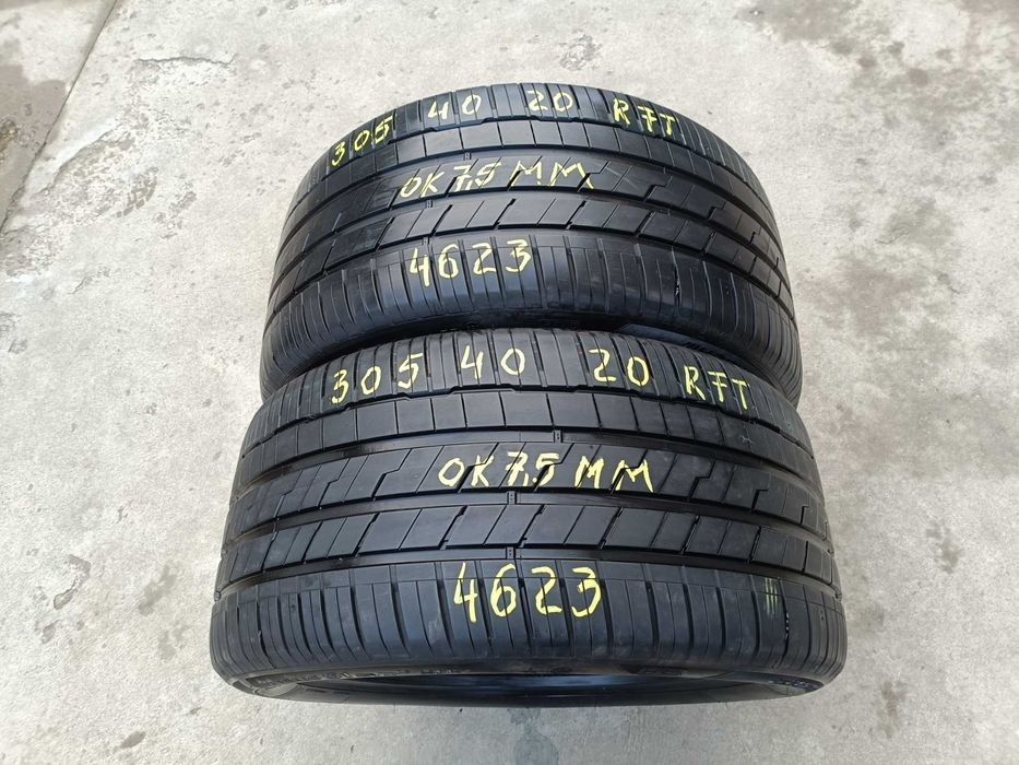 Doua anvelope vara 305 40 20 hankook ventus S1 evo 3 run flat 7,5 mm