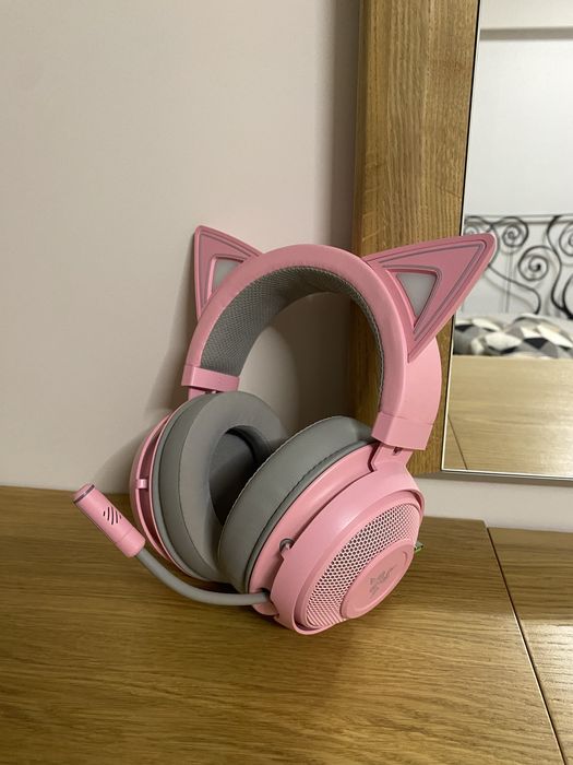 Гейминг слушалки Razer (Kraken Kitty Limited Edition)