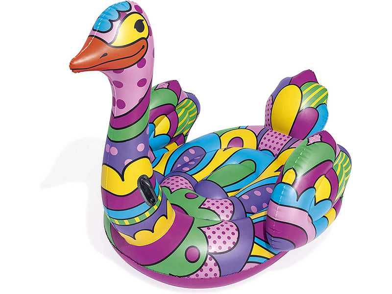НОВИ! Надуваем остров дюшек 1.9м Щраус BESTWAY Ostrich Pop Kunst