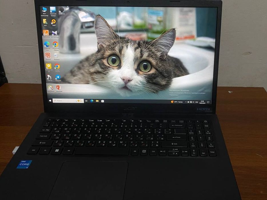 Acer Notbuk Corei3 250$