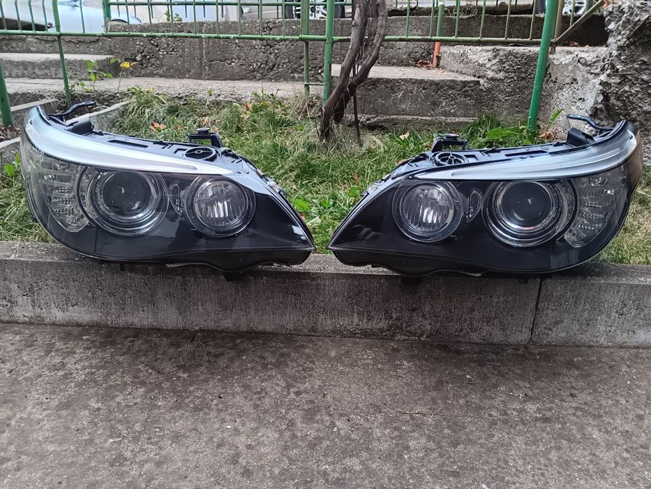 Фарове Бмв Е60 фейслифт ксенон динамик (завиващи) драйв,BMW e60 xenon