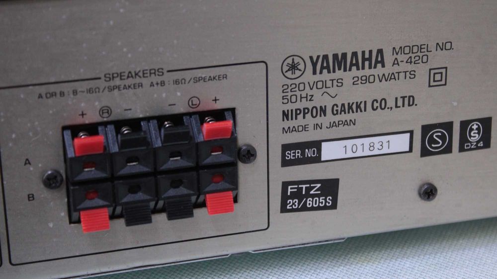 Amplificator/Statie Yamaha A-420(2x70W).