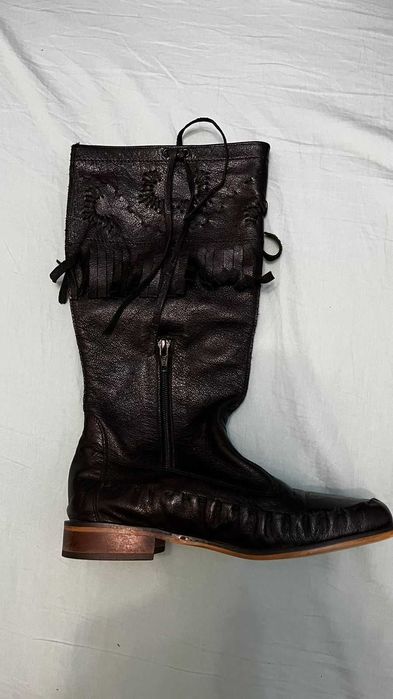 Сапоги. 36 размер. Кожа. осень