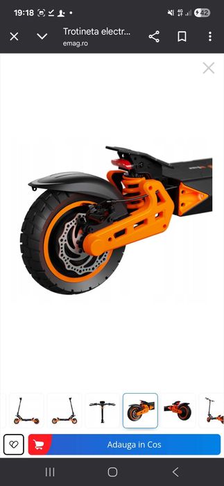 Trotineta electrică Kamikaze k1 Plus