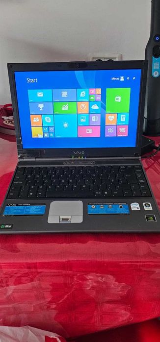 Laptop Sony Vaio Functional, Intel Core Duo T7200, 2GB DDR2, HDD 120 GB