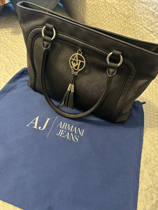 Geanta neagra Armani