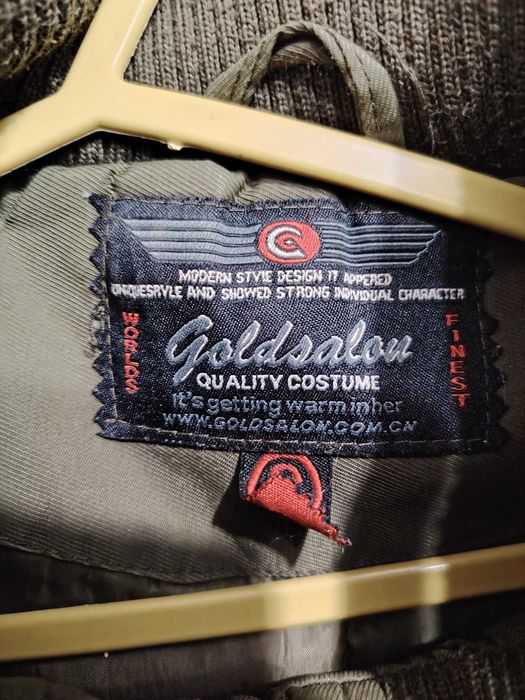 Geaca tip parka verde, cu blanita (dama)