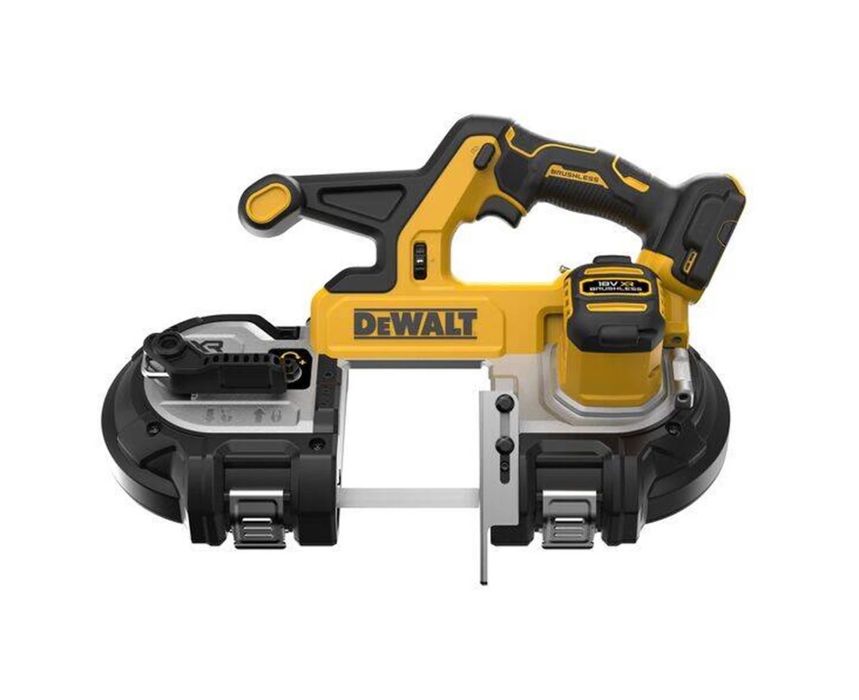 Аккумуляторная ручная ленточная пила Dewalt DCS378N.
