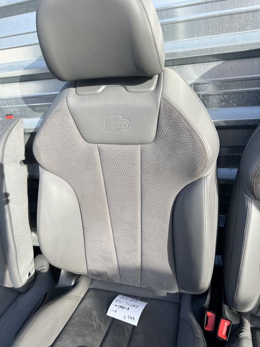 Кожен салон S-Line за Audi A4 B9 8W 2018 Ауди а4 Sline седан комби 444