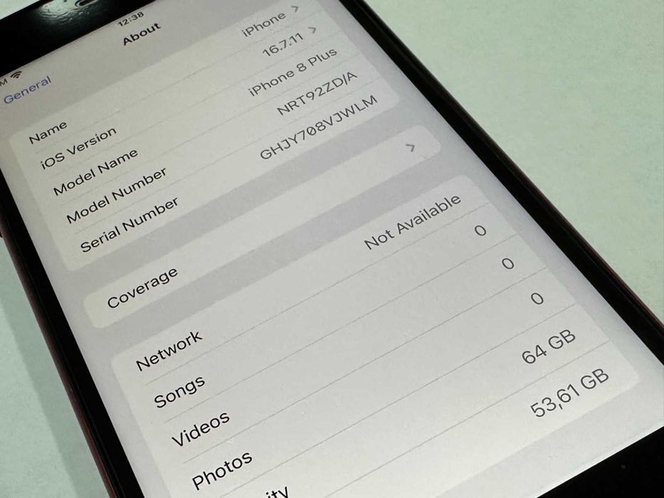Apple iPhone 8 Plus 64GB, 83% Батерия