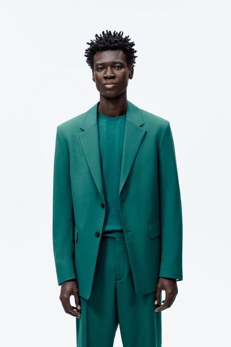 Zara костюм - зелен