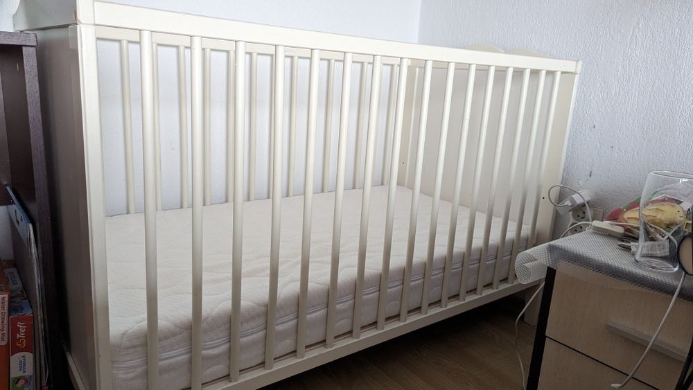 Детско креватче GULLIVER от ИКЕА (масив) с матрак