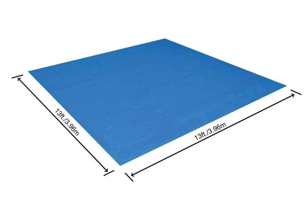 Bestway 58002 Pad patrat Flowclear™ 396 x 396 cm pentru piscine supraterane de pana la diametru 366 cm