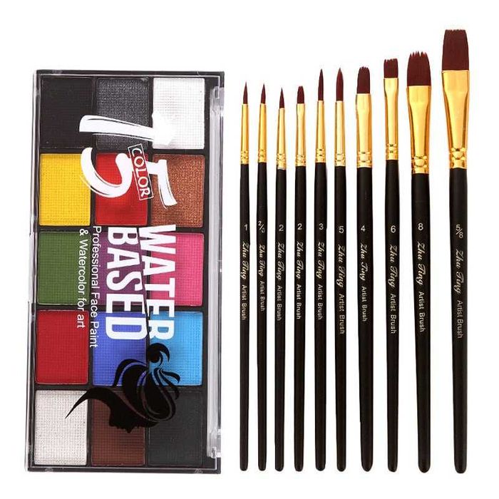 Аквагрим для лица и тела для детей и взрослых