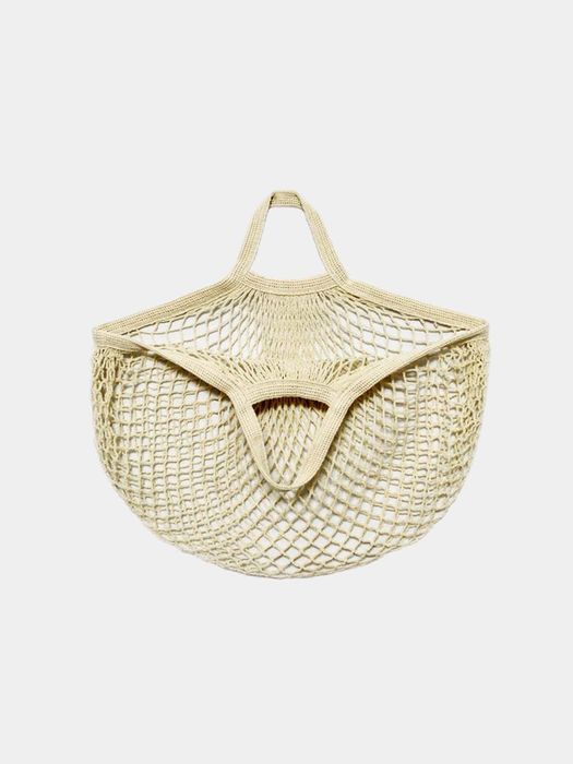 Эко сумка шоппер, авоська хозяйственная плетенная для покупок