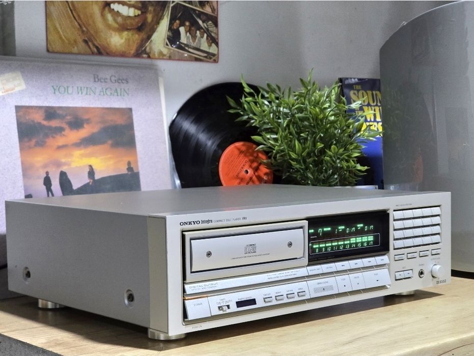 Cd player ONKYO integra DX-6550, hi-end, vârf de serie, argintiu Black