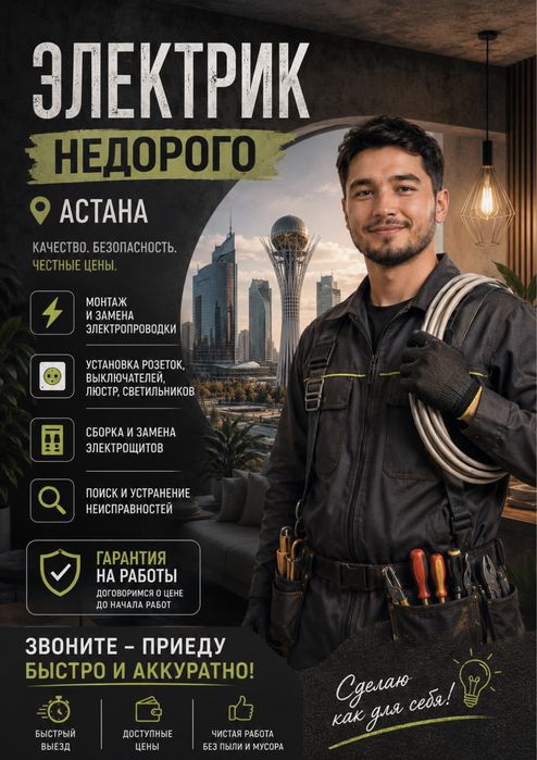 Электрик не дорого