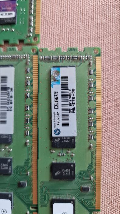 Memorii ram HP 4gb DDR3 1333 MHZ 1 an garantie