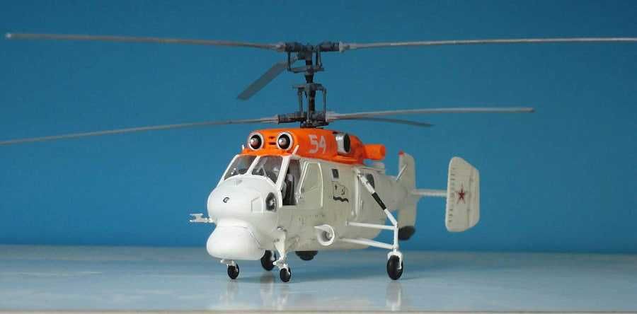 Сборная модель вертолета Ка-25 (КiТ, 1:72)