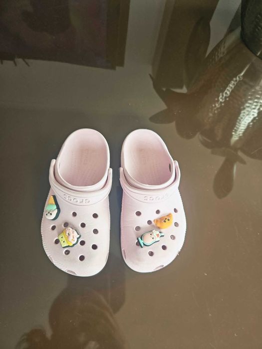 Детски крокс crocs за момиче с включени аксесоари 30 номер