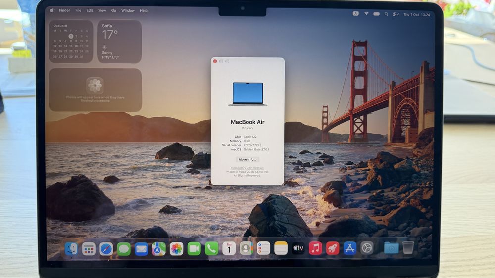 MacBook Air M2 256 GB silver