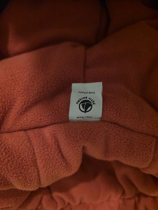 Salopeta Petit Bateau 12 luni mărime 74