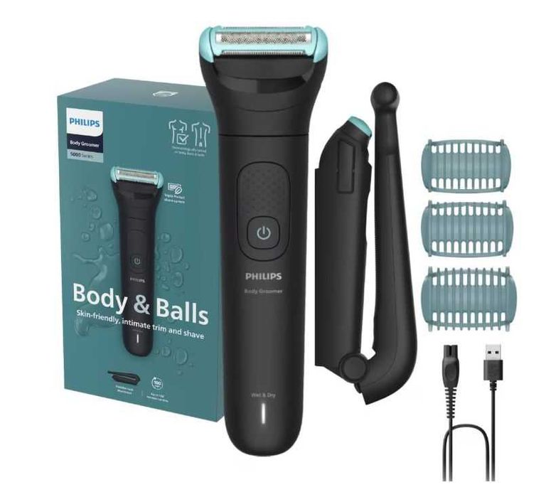 Aparat de ras si tuns cu sita metalica hipoalergenica PHILIPS BG5480