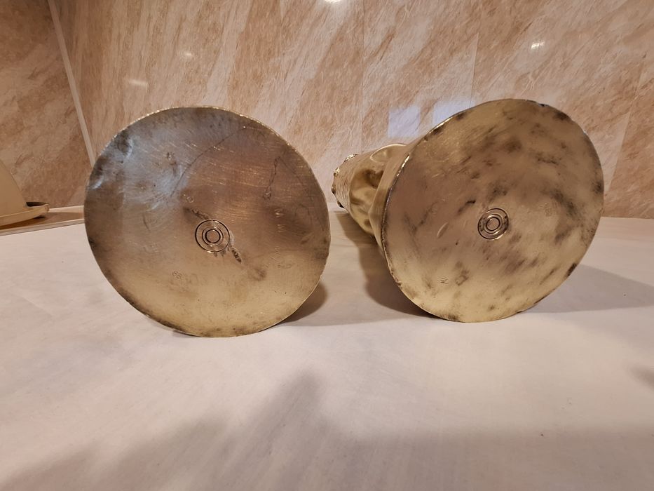 Месингови вази от гилзи