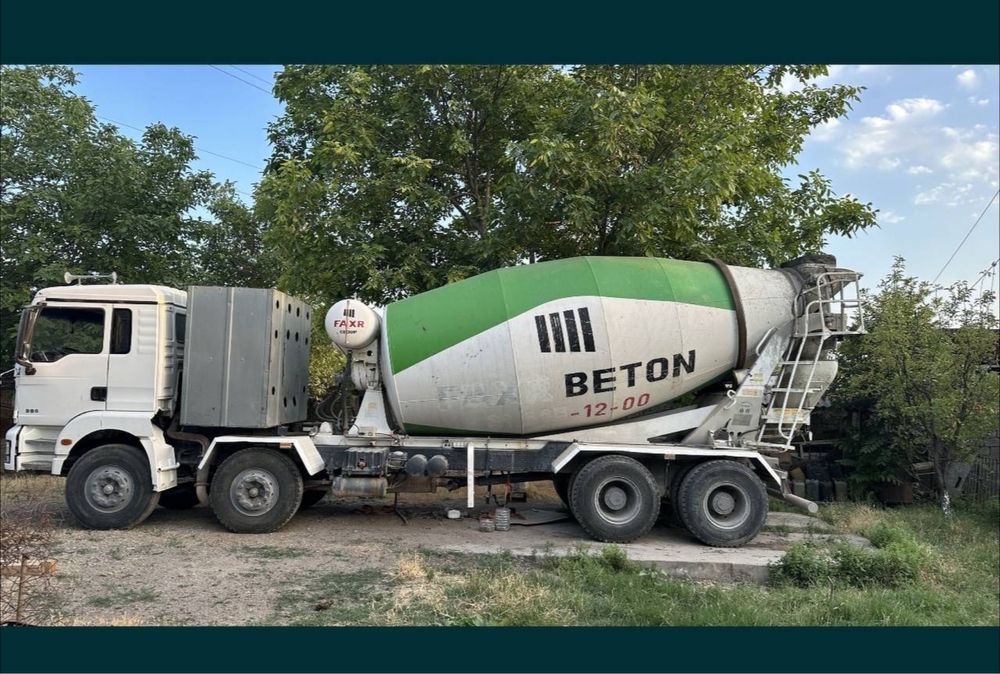 Shacman миксер 12кублик сотилади