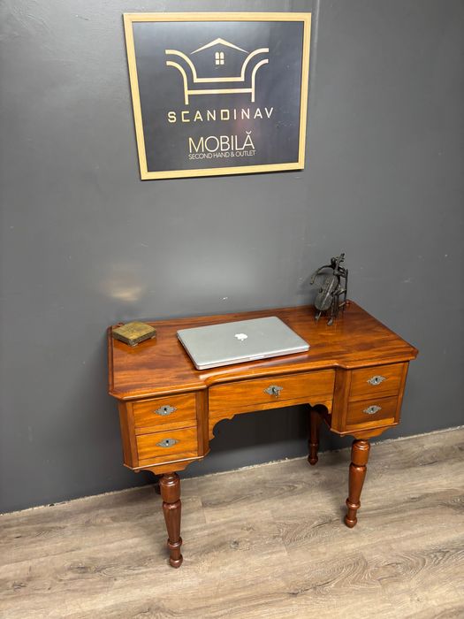 Birou retro lemn masiv