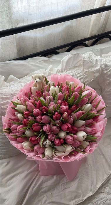 ЦВЕТЫ тюльпаны к 8 марта