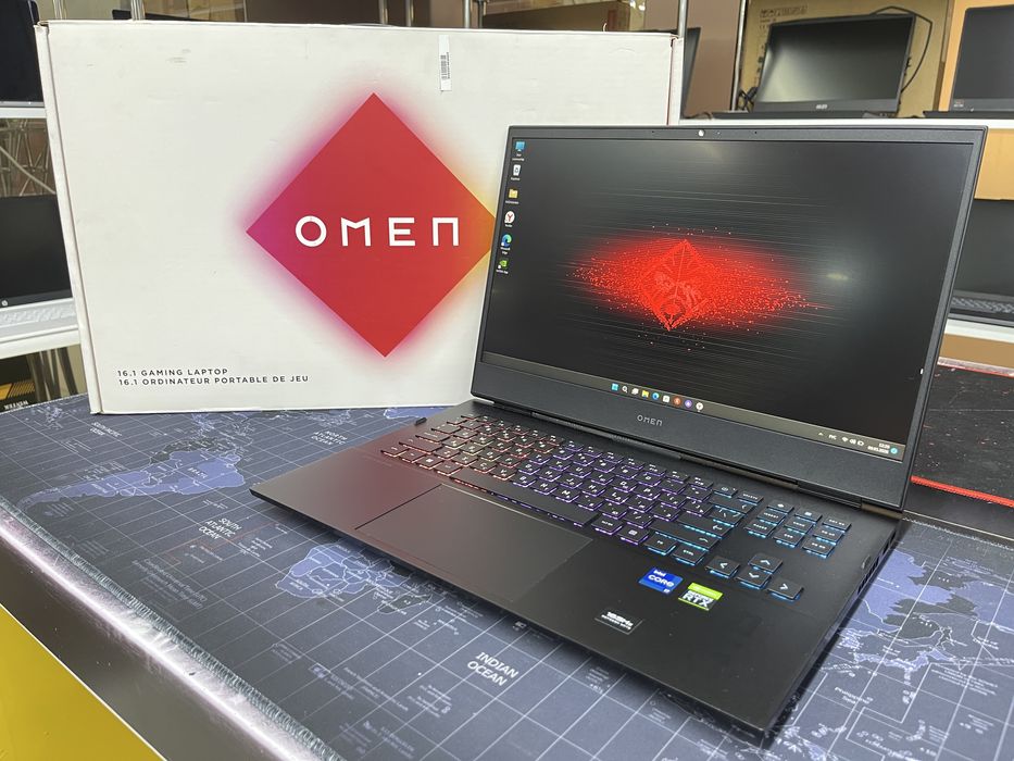 Игровой мощный HP Omen 16 Core i7-12700H/16GB/SSD512GB/RTX 3070