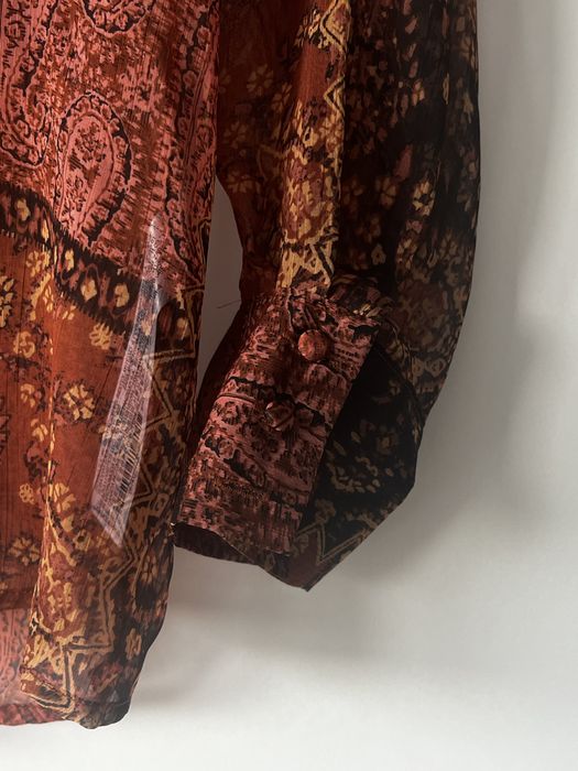 Риза с дълъг ръкав Zara